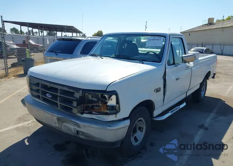 1996 Ford F150 из США, поврежденный, VIN 2FTEF15Y8TCA29896